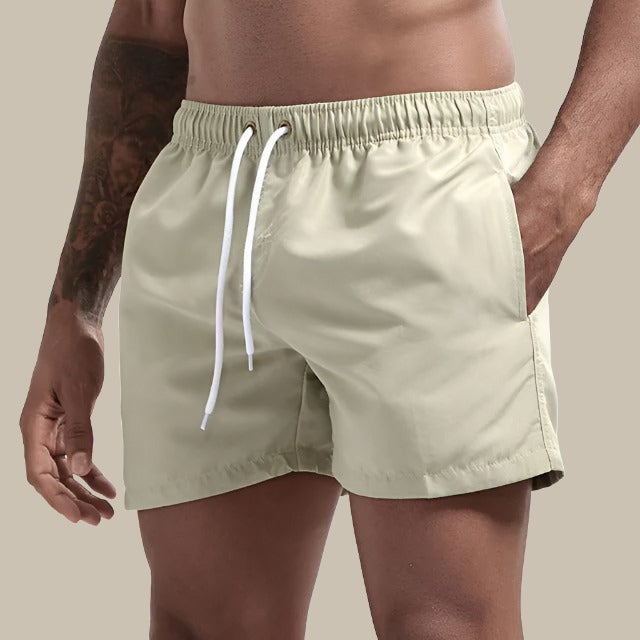 Niki | Men's Quick Dry Swim Trunks with Drawstring