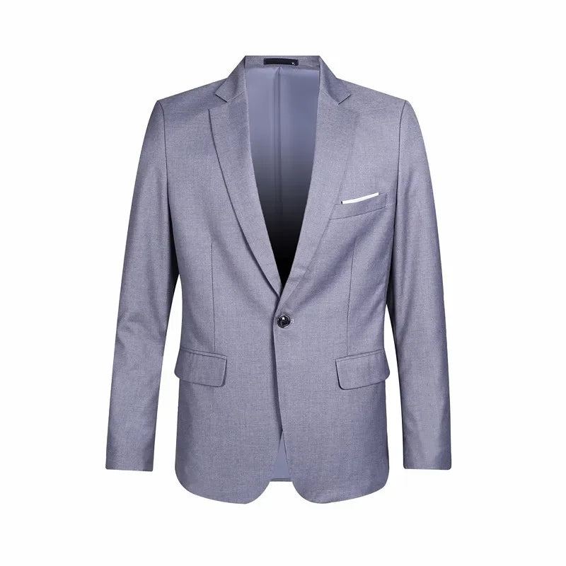 Niki | Men's Slim Fit Blazer with Lapel Pocket