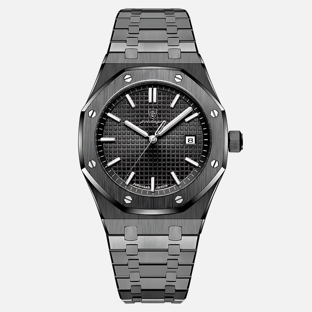 Niki | Men's Stainless Steel Luxury Watch with Roman Numerals