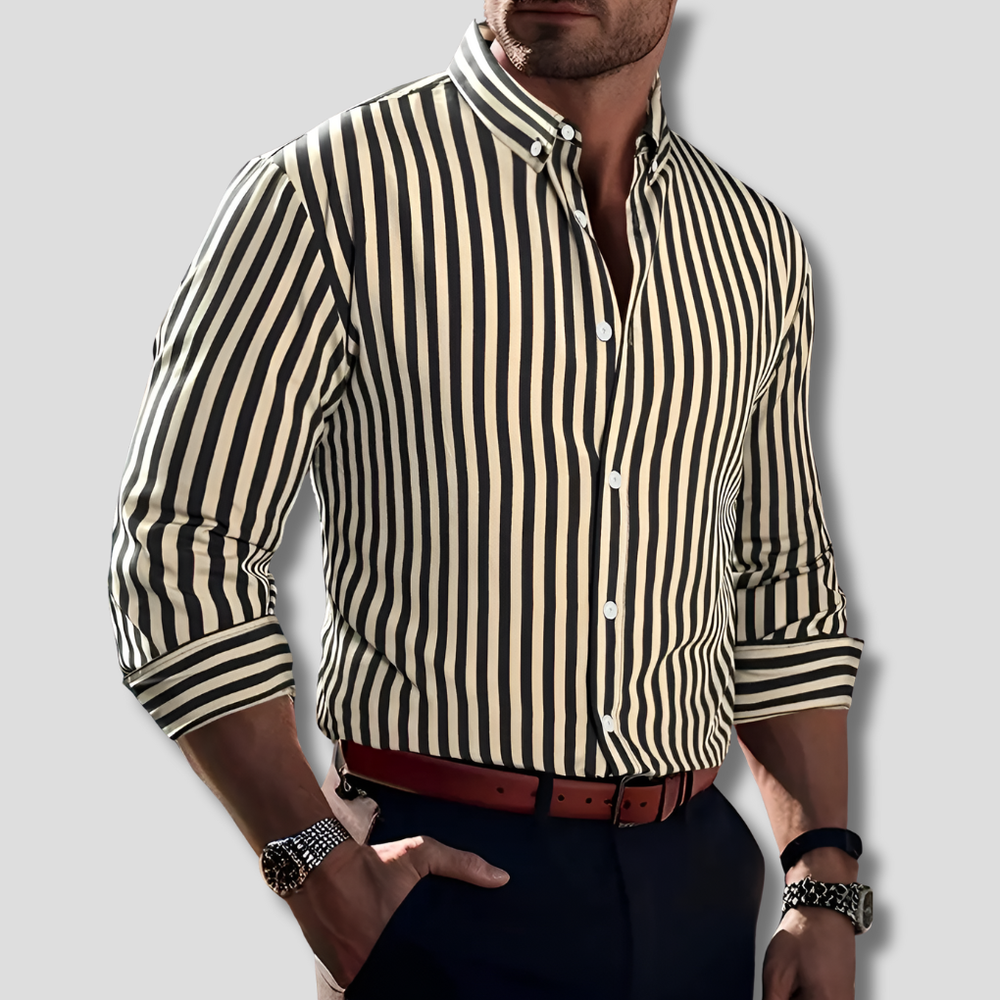 Niki | Men's Striped Dress Shirt