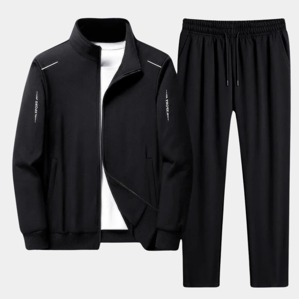 Niki | Men's Tracksuit Two-Piece Set with Drawstring Waist