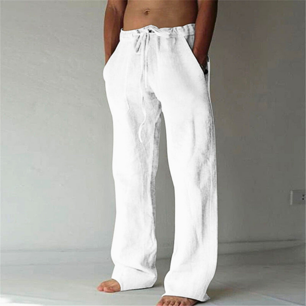 Niki | Men's Wide Leg Drawstring Lounge Pants