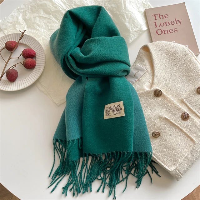Niki | Meriva Soft Warm Wool Scarf for Men and Women