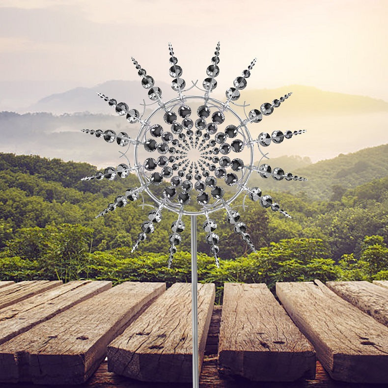 Niki Metal Wind Spinner for Garden