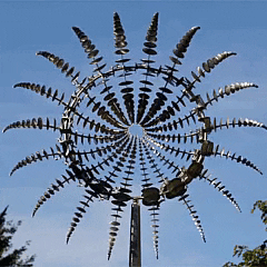 Niki Metal Wind Spinner for Garden