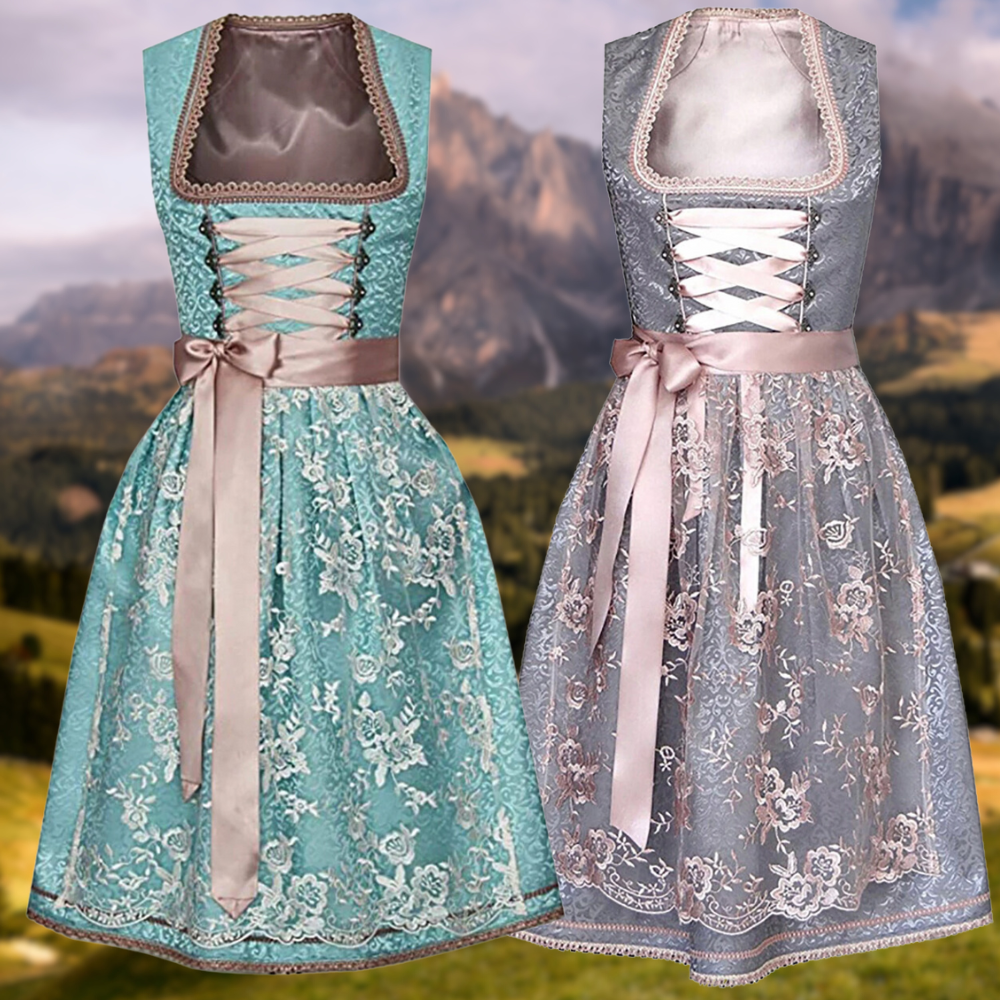 Niki | Mia Unique Traditional Costume for Women with Apron