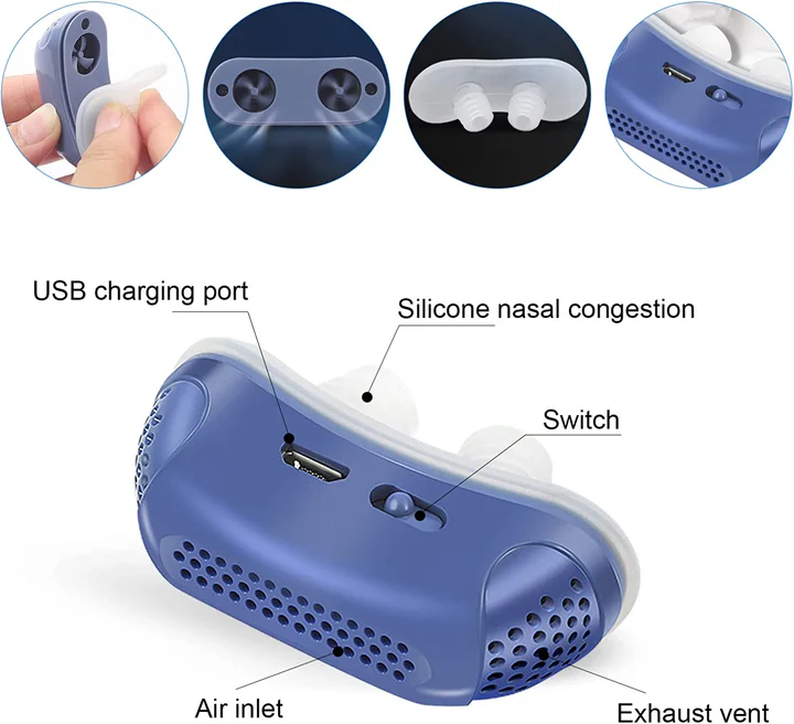 Niki | Micro CPAP Sleep Apnea Machine for Travel &amp; Anti-Snoring