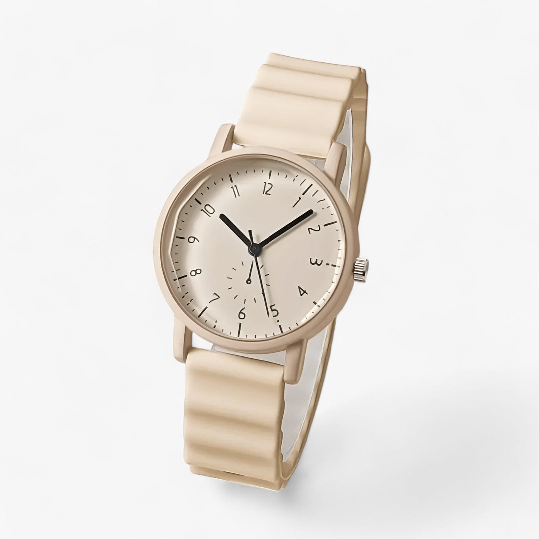 Niki | Mina Jelly Watch – Colorful Quartz Watch with Elegant Silicone Wave Strap