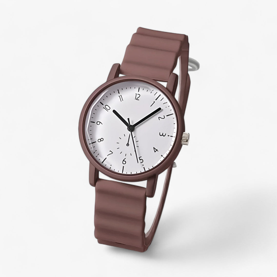 Niki | Mina Jelly Watch – Colorful Quartz Watch with Elegant Silicone Wave Strap