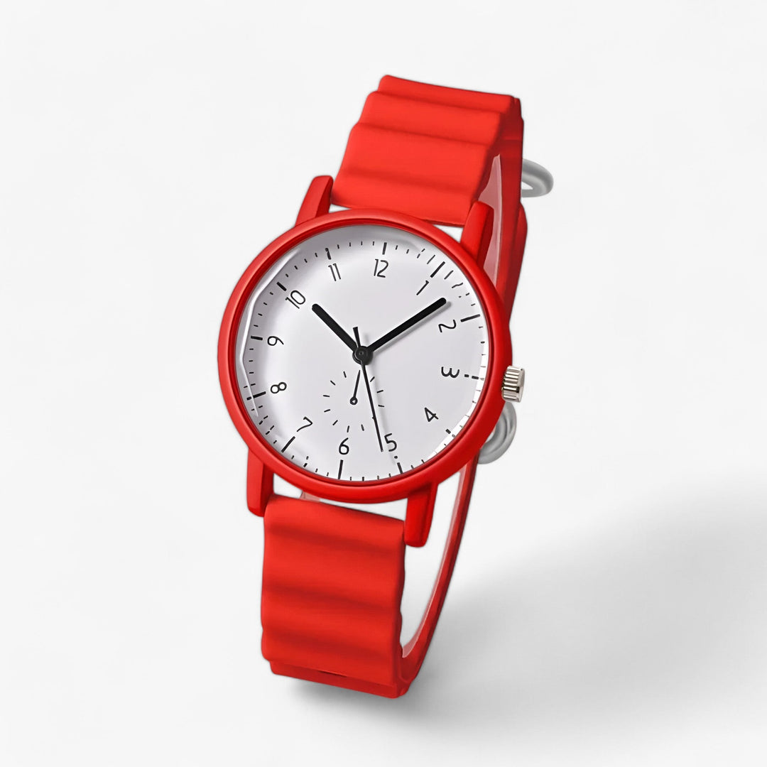 Niki | Mina Jelly Watch – Colorful Quartz Watch with Elegant Silicone Wave Strap