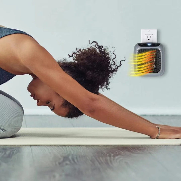 Niki | Mini Electric Heater Compact Fan Heater with Remote Control