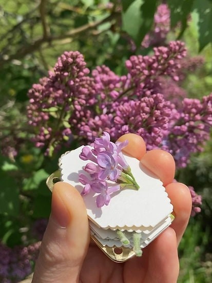 Niki | Mini Flower Press | Compact Botanical Keepsake Maker | Portable Craft Tool
