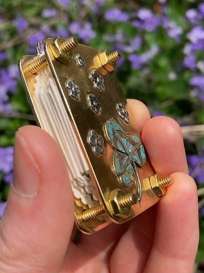 Niki | Mini Flower Press | Compact Botanical Keepsake Maker | Portable Craft Tool