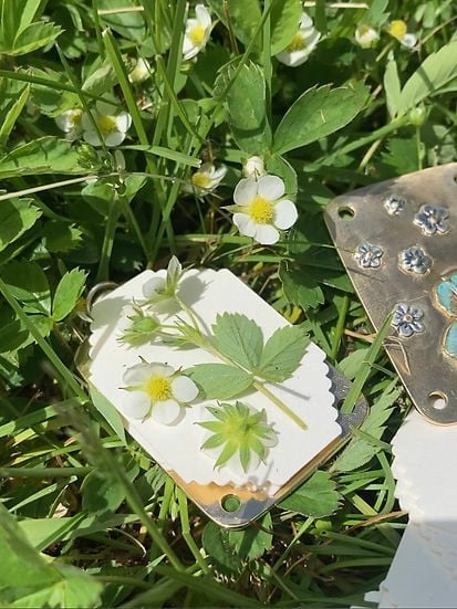 Niki | Mini Flower Press | Compact Botanical Keepsake Maker | Portable Craft Tool