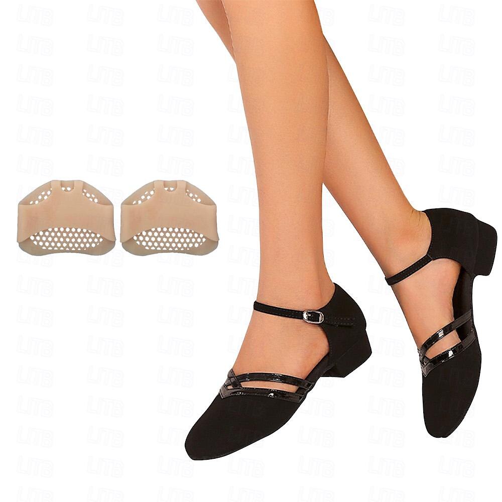 Niki | Modern Dance Shoes for Women - Black - High-Quality Suede