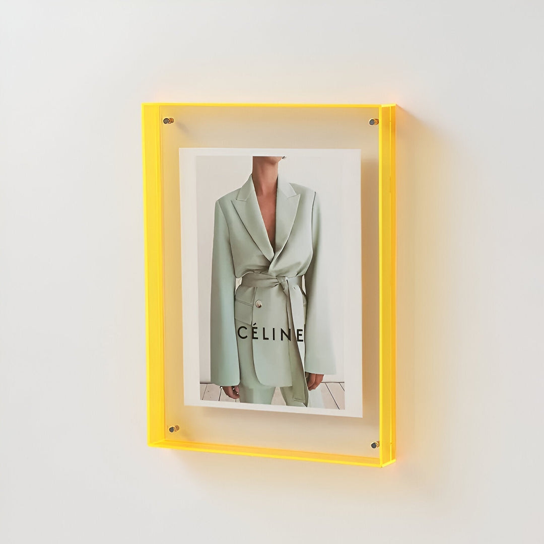 Niki | Modern Design Frame Made of Acrylic in Color