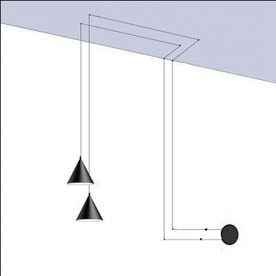 Niki | Modern Pendant Light | Minimalist Metal Design