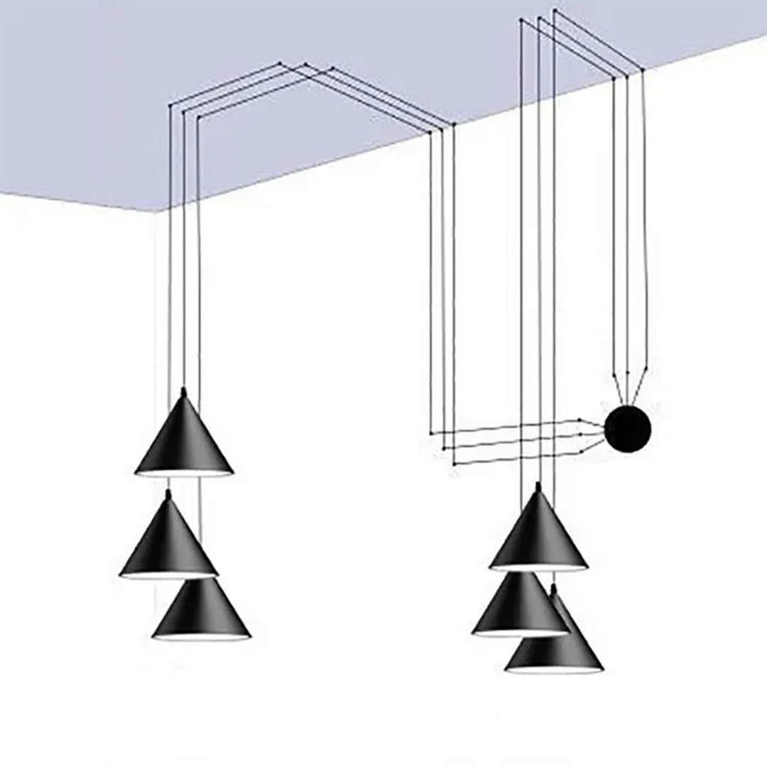 Niki | Modern Pendant Light | Minimalist Metal Design
