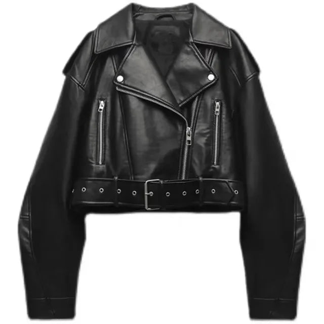Niki | Modern Short Biker Jacket