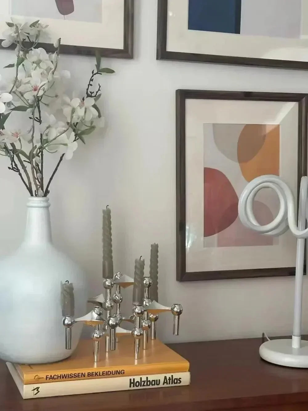 Niki | Modular Molecular Metal Candle Holder