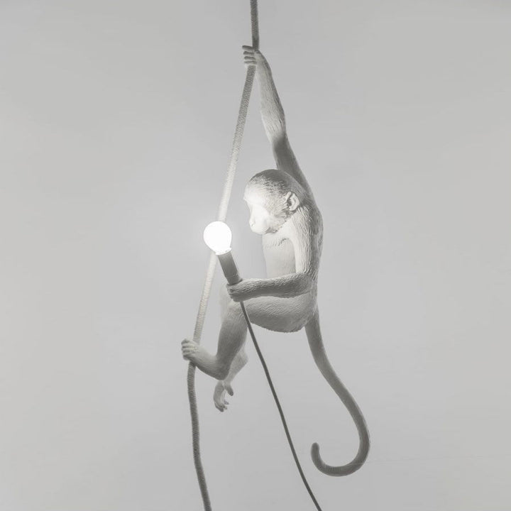 Niki | Monkey Pendant Light | Sculptural Design Object