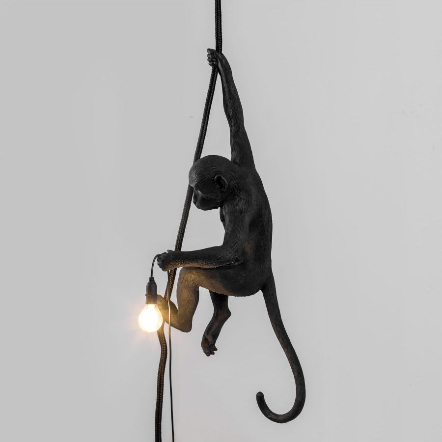 Niki | Monkey Pendant Light | Sculptural Design Object