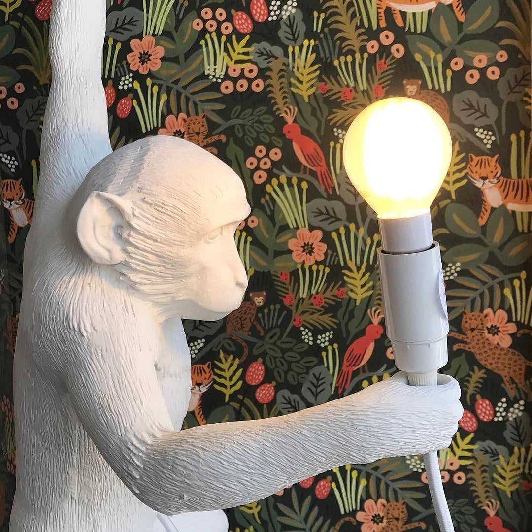Niki | Monkey Pendant Light | Sculptural Design Object