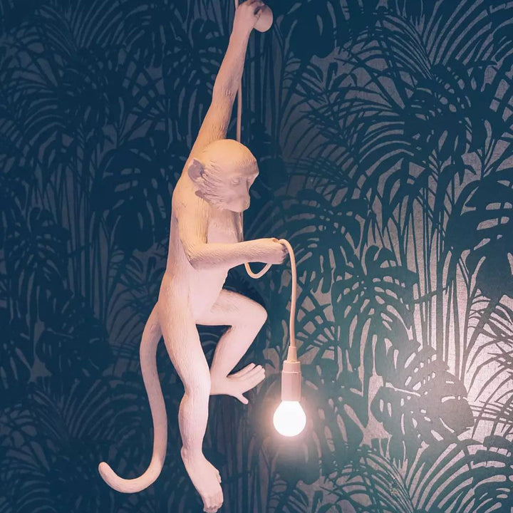 Niki | Monkey Pendant Light | Sculptural Design Object