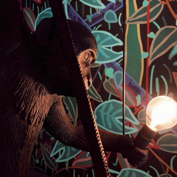 Niki | Monkey Pendant Light | Sculptural Design Object