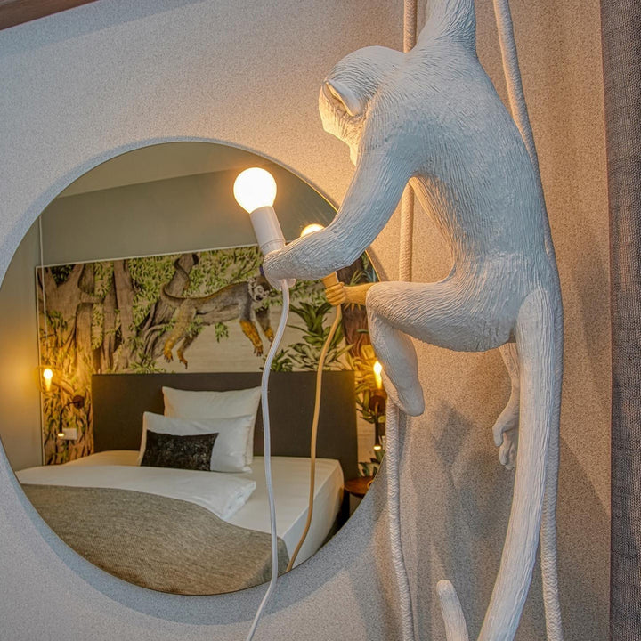 Niki | Monkey Pendant Light | Sculptural Design Object