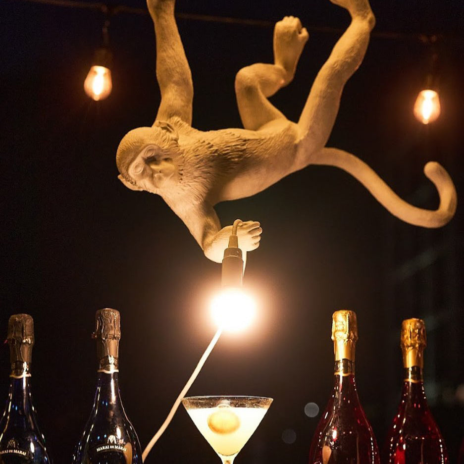 Niki | Monkey Pendant Light | Sculptural Design Object