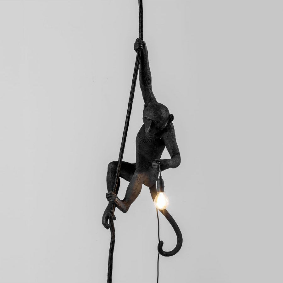Niki | Monkey Pendant Light | Sculptural Design Object