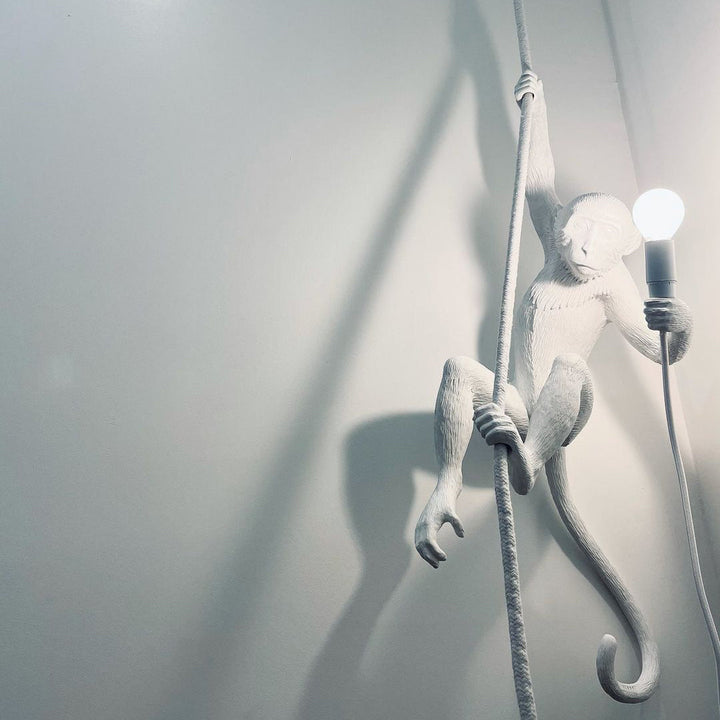 Niki | Monkey Pendant Light | Sculptural Design Object