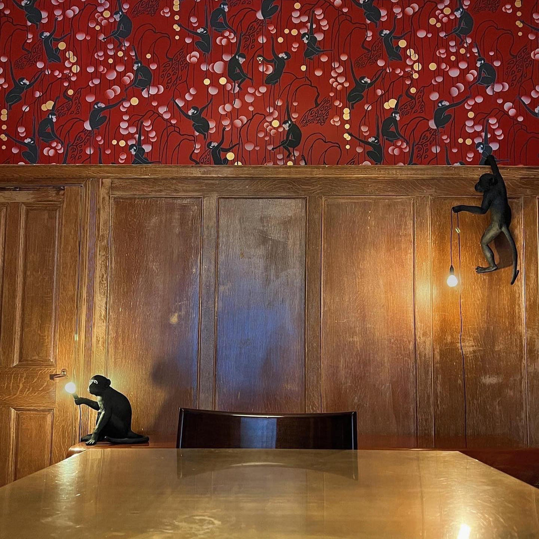 Niki | Monkey Pendant Light | Sculptural Design Object