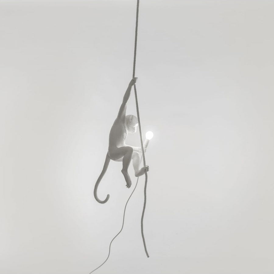 Niki | Monkey Pendant Light | Sculptural Design Object