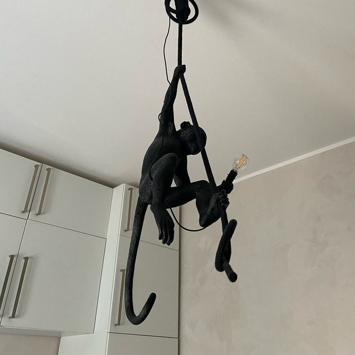 Niki | Monkey Pendant Light | Sculptural Design Object