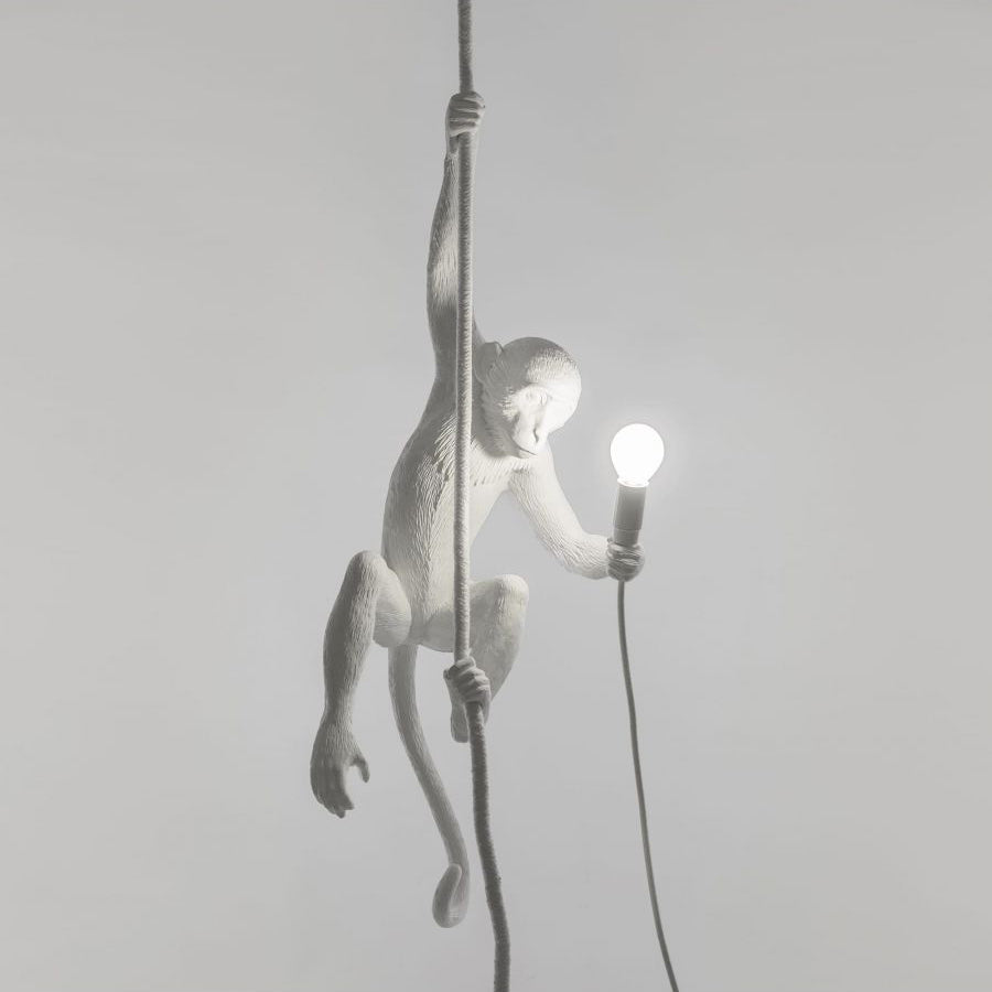 Niki | Monkey Pendant Light | Sculptural Design Object