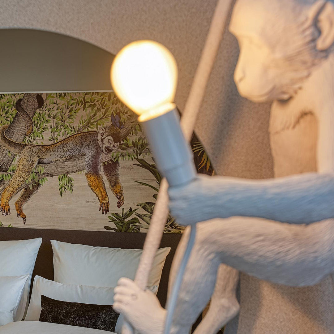 Niki | Monkey Pendant Light | Sculptural Design Object