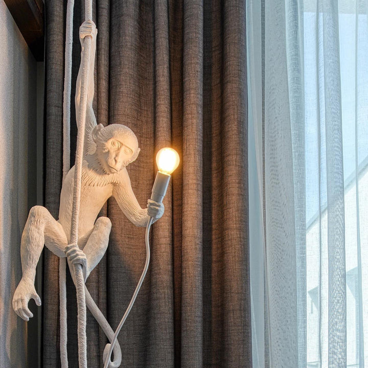 Niki | Monkey Pendant Light | Sculptural Design Object