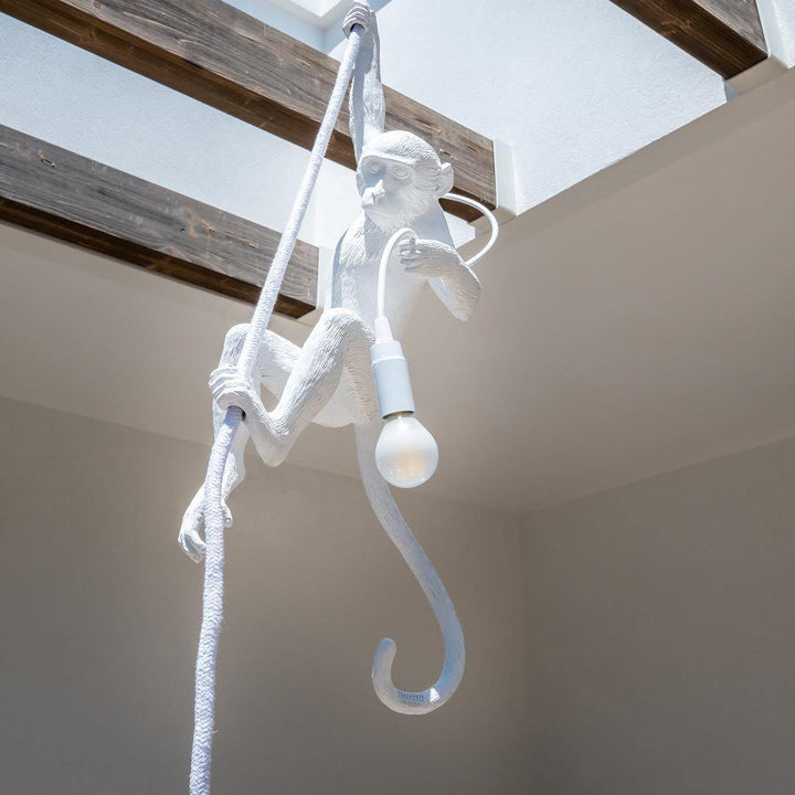 Niki | Monkey Pendant Light | Sculptural Design Object