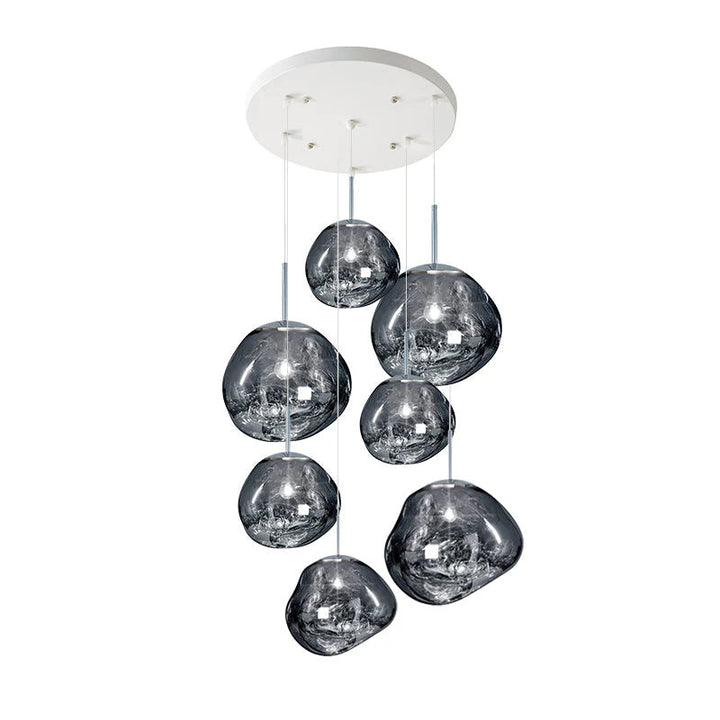 Niki | Multi-Arm Pendant Light | Sculptural Melt Design