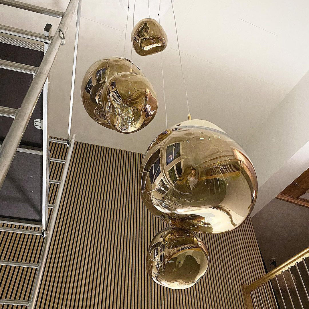Niki | Multi-Arm Pendant Light | Sculptural Melt Design