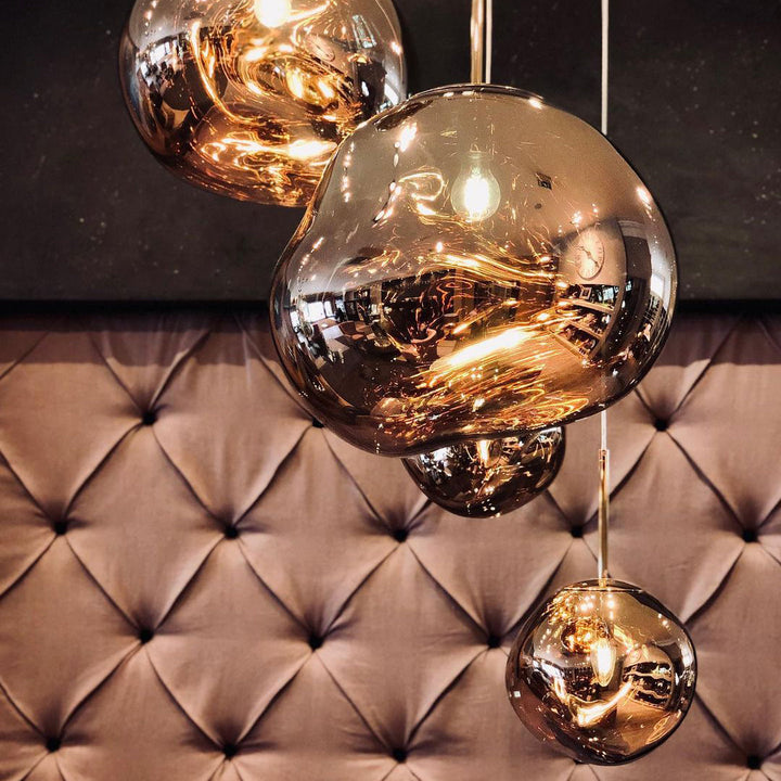 Niki | Multi-Arm Pendant Light | Sculptural Melt Design