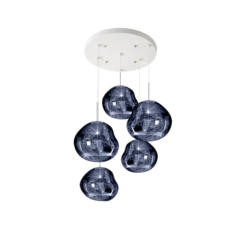 Niki | Multi-Arm Pendant Light | Sculptural Melt Design