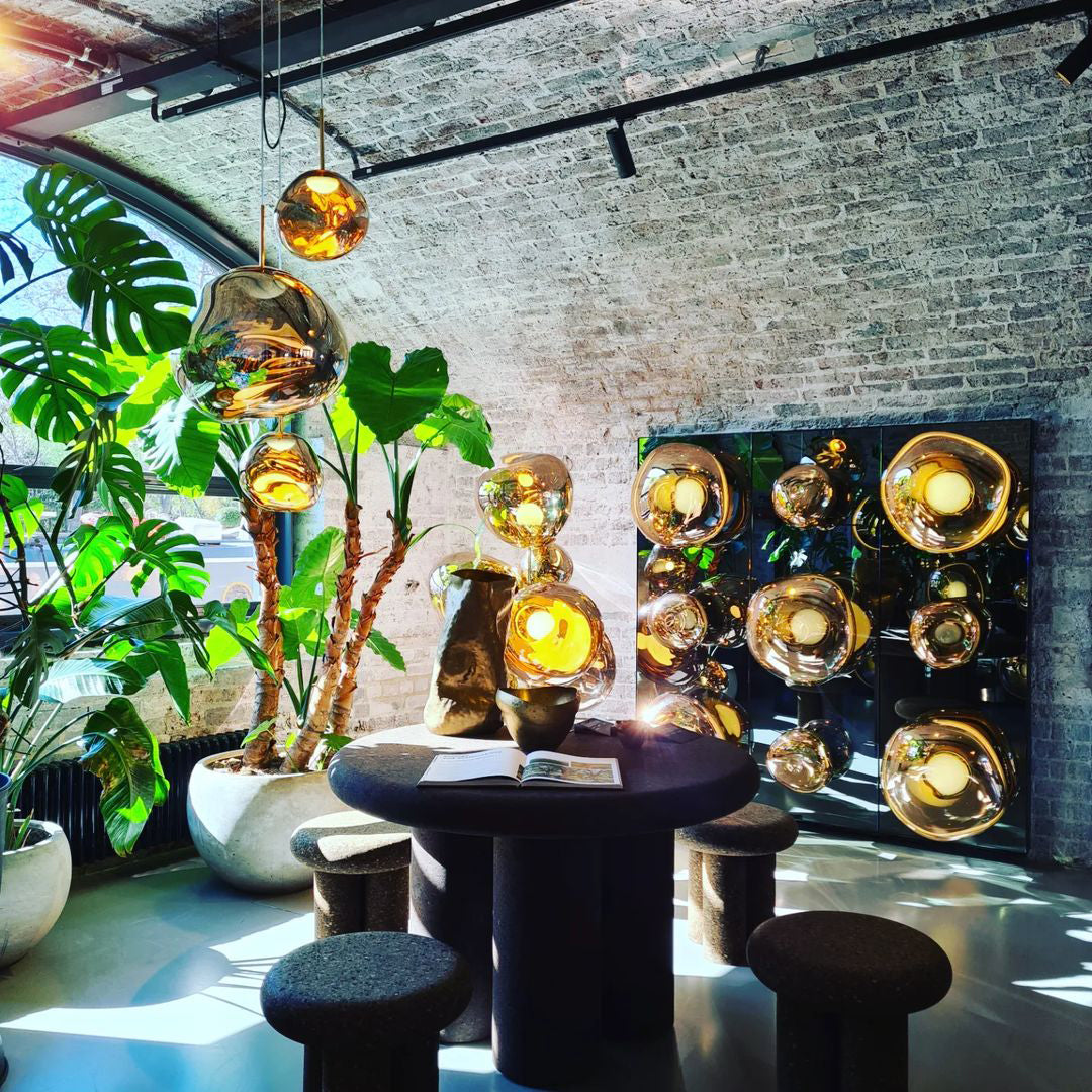 Niki | Multi-Arm Pendant Light | Sculptural Melt Design