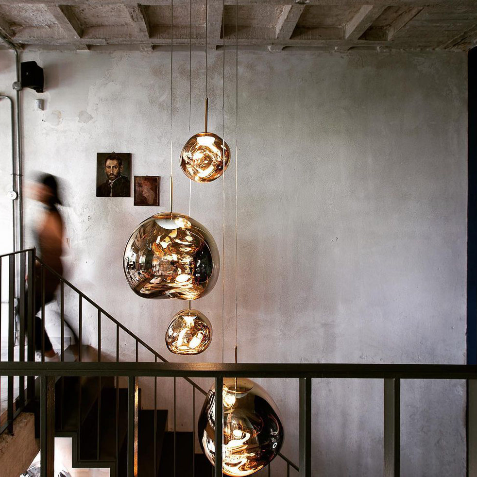 Niki | Multi-Arm Pendant Light | Sculptural Melt Design