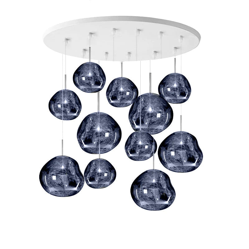 Niki | Multi-Arm Pendant Light | Sculptural Melt Design