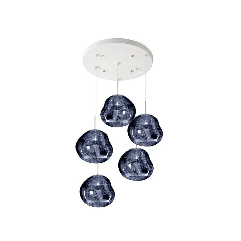 Niki | Multi-Arm Pendant Light | Sculptural Melt Design