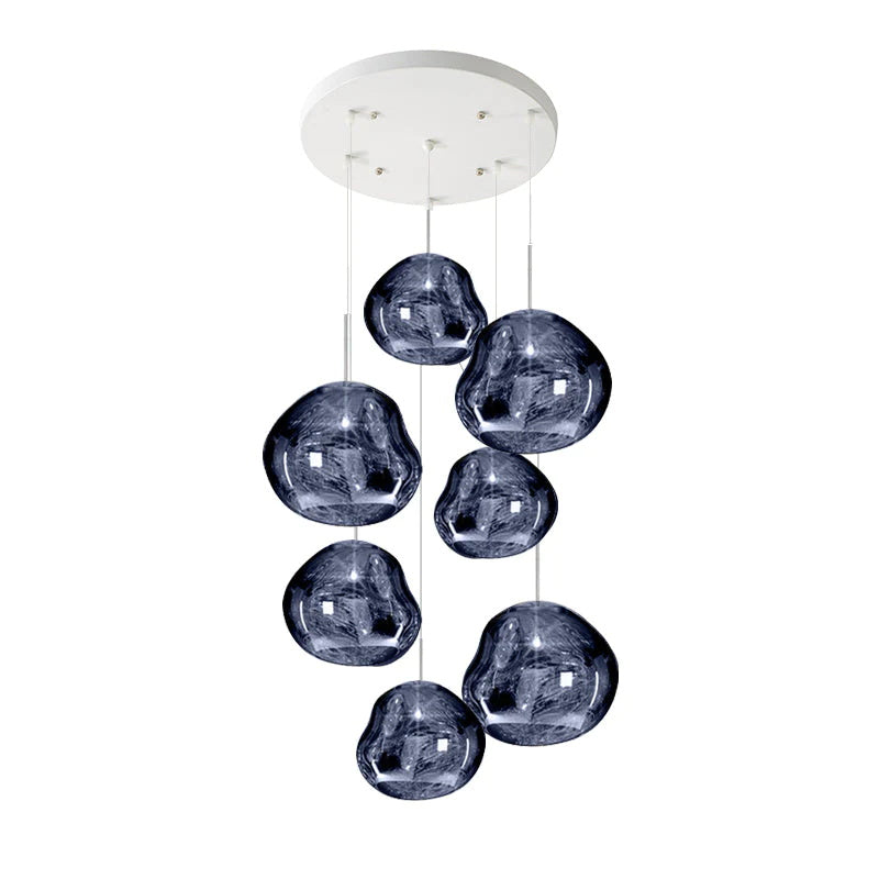 Niki | Multi-Arm Pendant Light | Sculptural Melt Design
