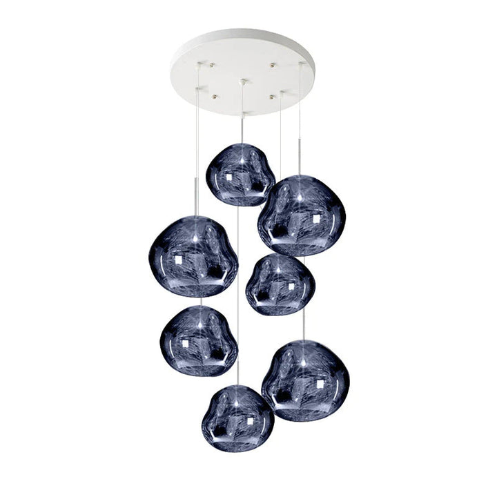 Niki | Multi-Arm Pendant Light | Sculptural Melt Design